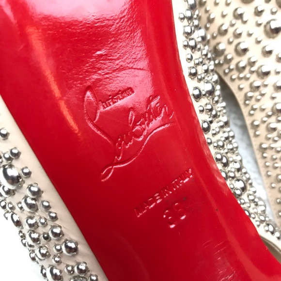 CHRISTIAN LOUBOUTIN | Star Prive Studded Pumps - Picture 7 of 8